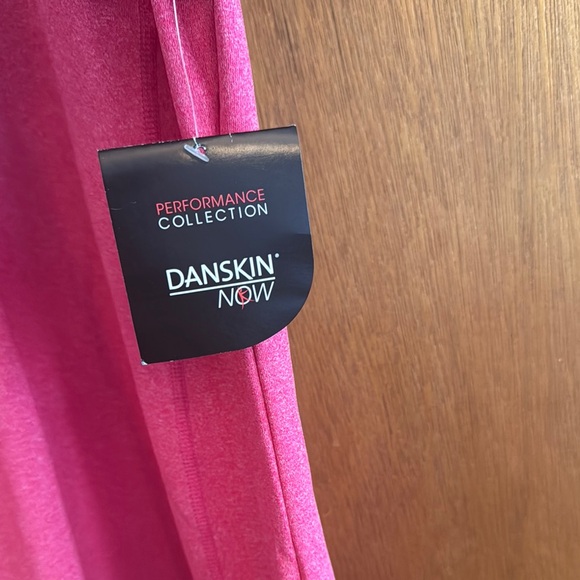 NWT Danskin performance Pink Quarter-Zip Long Sleeve Top Size L - Picture 3 of 9